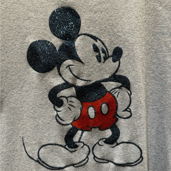 stage 28 vintage mickey mouse glitter tshirt - Picture 3 of 4